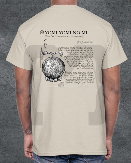 Remera Devil Fit "Frutas del Diablo" Yomi Yomi no mi