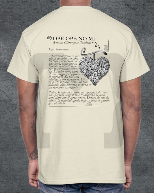 Remera Devil Fit "Frutas del Diablo" Ope Ope no mi