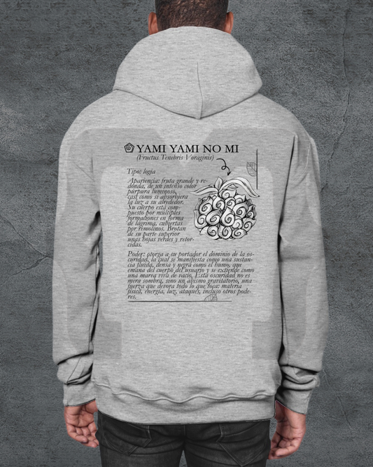 Hoodie Devil Fit "Fruta del Diablo" Yami Yami no mi