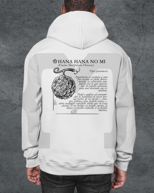 Hoodie Devil Fit "Fruta del Diablo" Hana Hana no mi