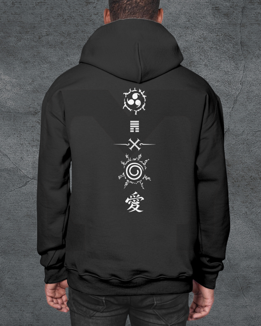 Hoodie Naruto "Sellos"