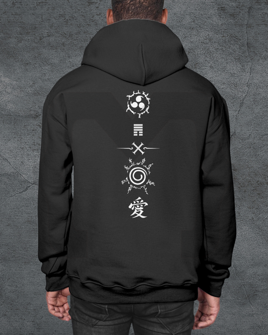 Hoodie Naruto "Sellos"