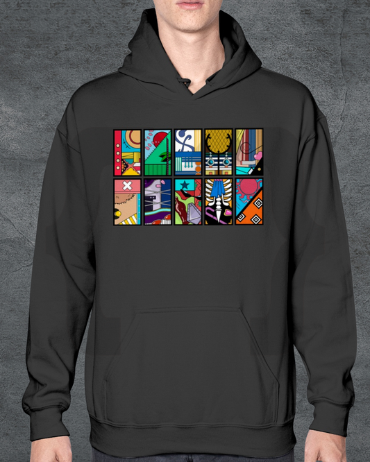 Hoodie Devil Fit "Mugiwaras"