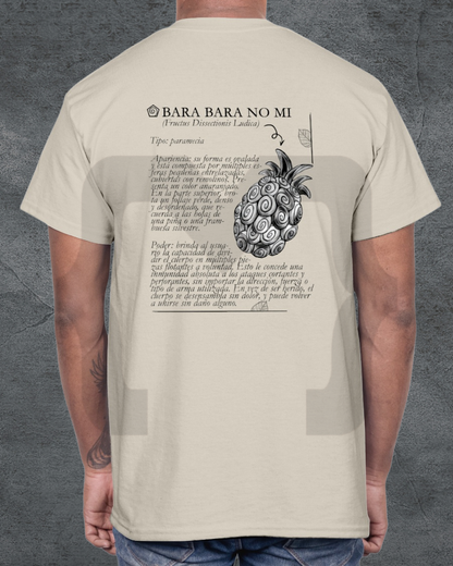 Remera Devil Fit "Frutas del Diablo" Bara Bara no mi