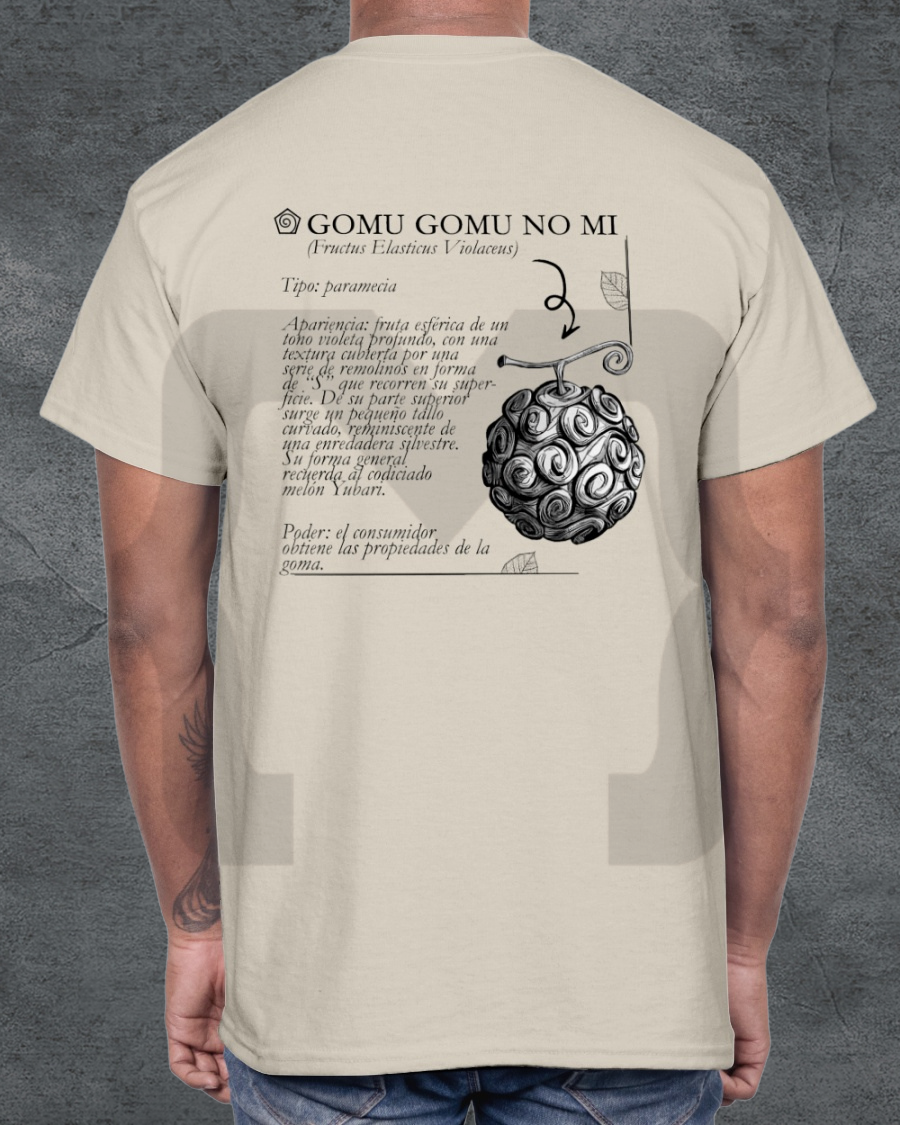 Remera Devil Fit "Frutas del Diablo" Gomu Gomu no mi