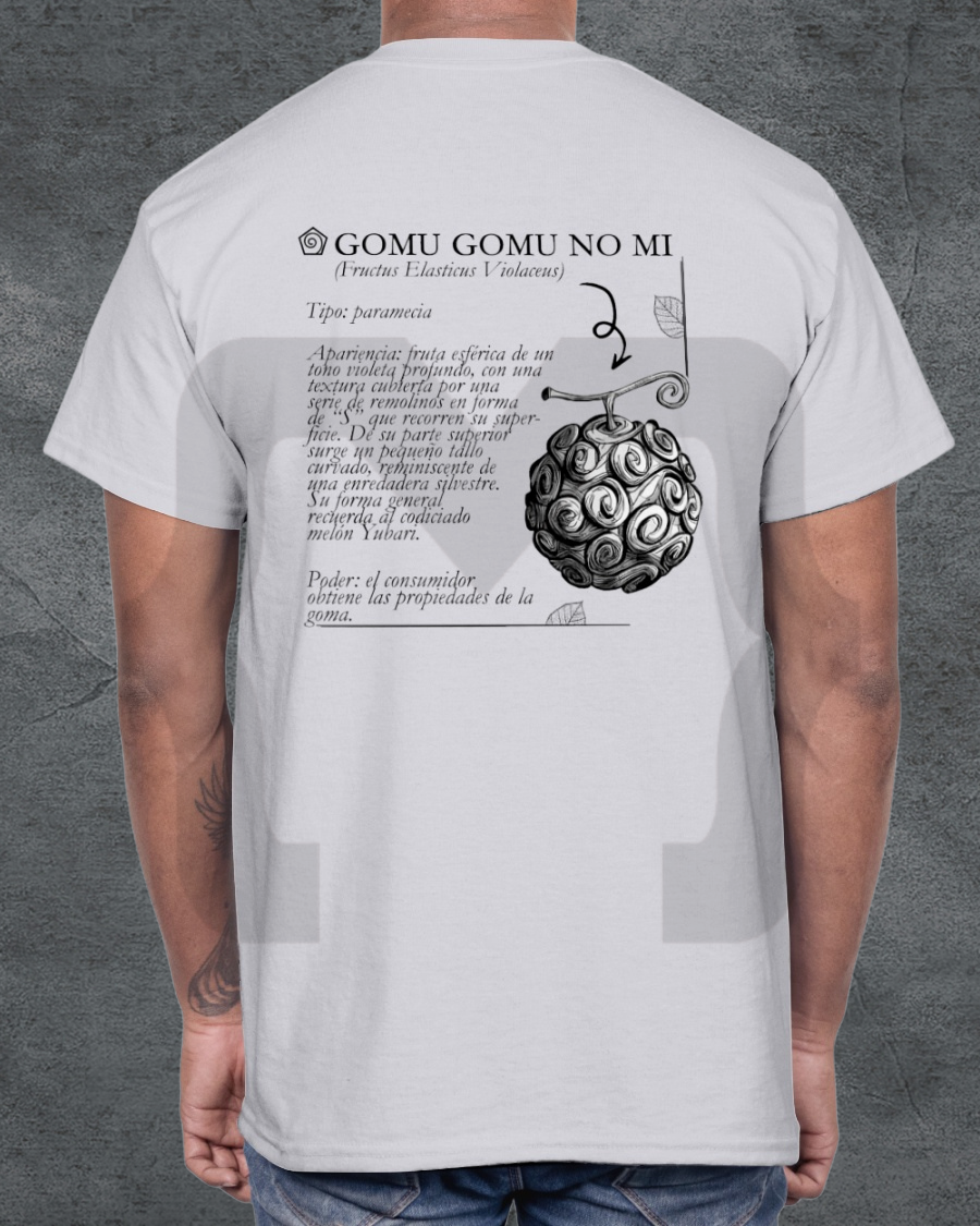 Remera Devil Fit "Frutas del Diablo" Gomu Gomu no mi