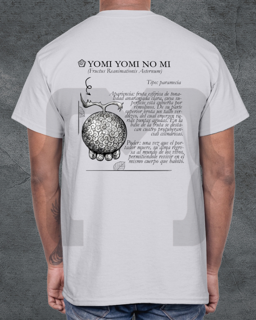 Remera Devil Fit "Frutas del Diablo" Yomi Yomi no mi