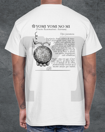 Remera Devil Fit "Frutas del Diablo" Yomi Yomi no mi