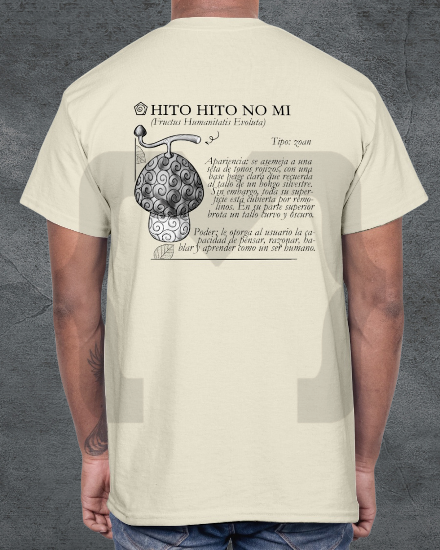 Remera Devil Fit "Frutas del Diablo" Hito Hito no mi