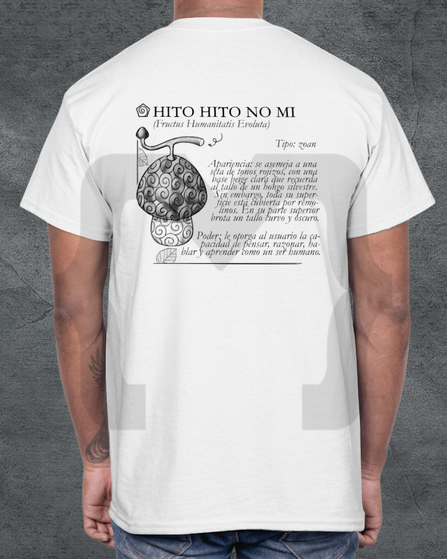 Remera Devil Fit "Frutas del Diablo" Hito Hito no mi