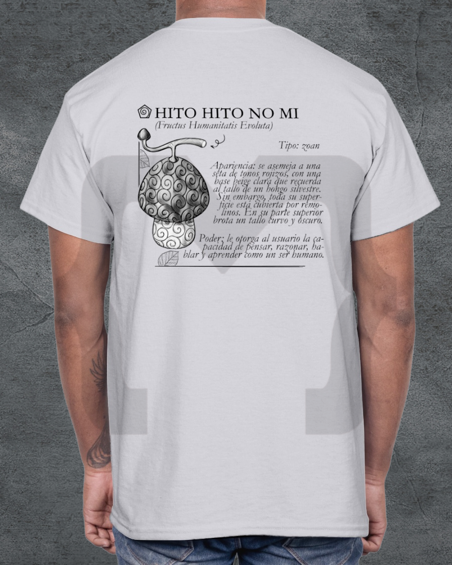Remera Devil Fit "Frutas del Diablo" Hito Hito no mi