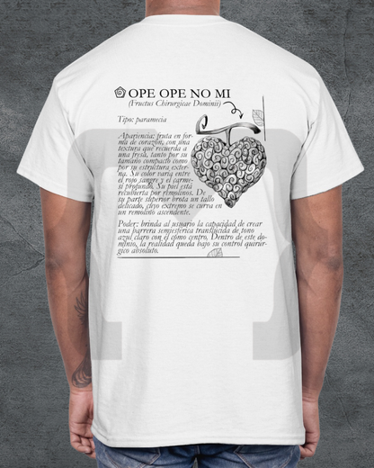 Remera Devil Fit "Frutas del Diablo" Ope Ope no mi