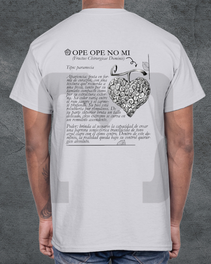 Remera Devil Fit "Frutas del Diablo" Ope Ope no mi