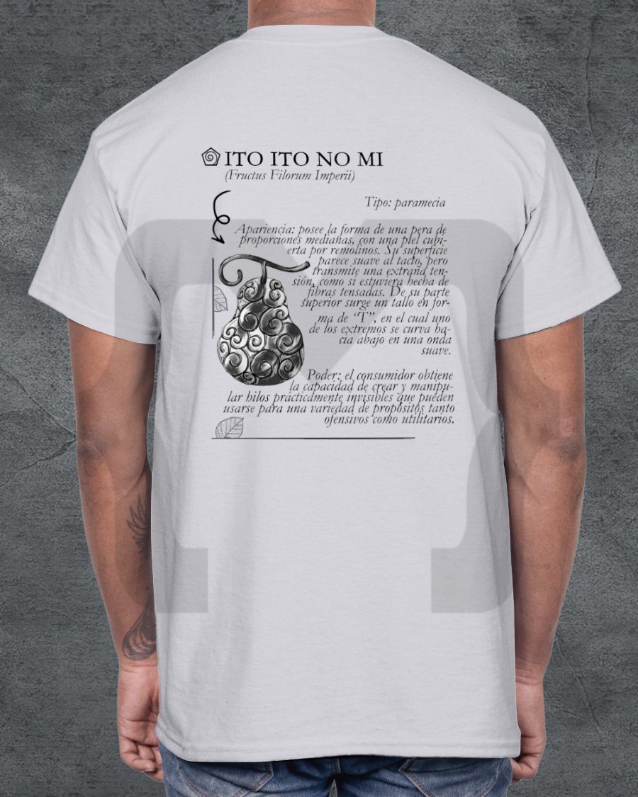 Remera Devil Fit "Frutas del Diablo" Ito Ito no mi