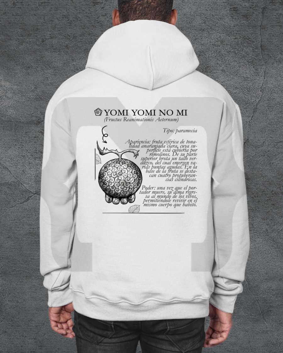 Hoodie Devil Fit "Fruta del Diablo" Yomi Yomi no mi