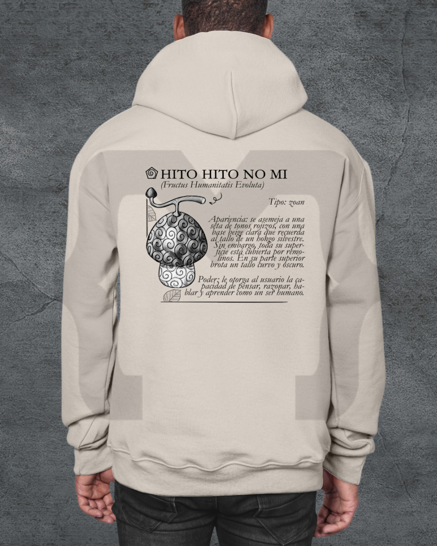 Hoodie Devil Fit "Fruta del Diablo" Hito Hito no mi