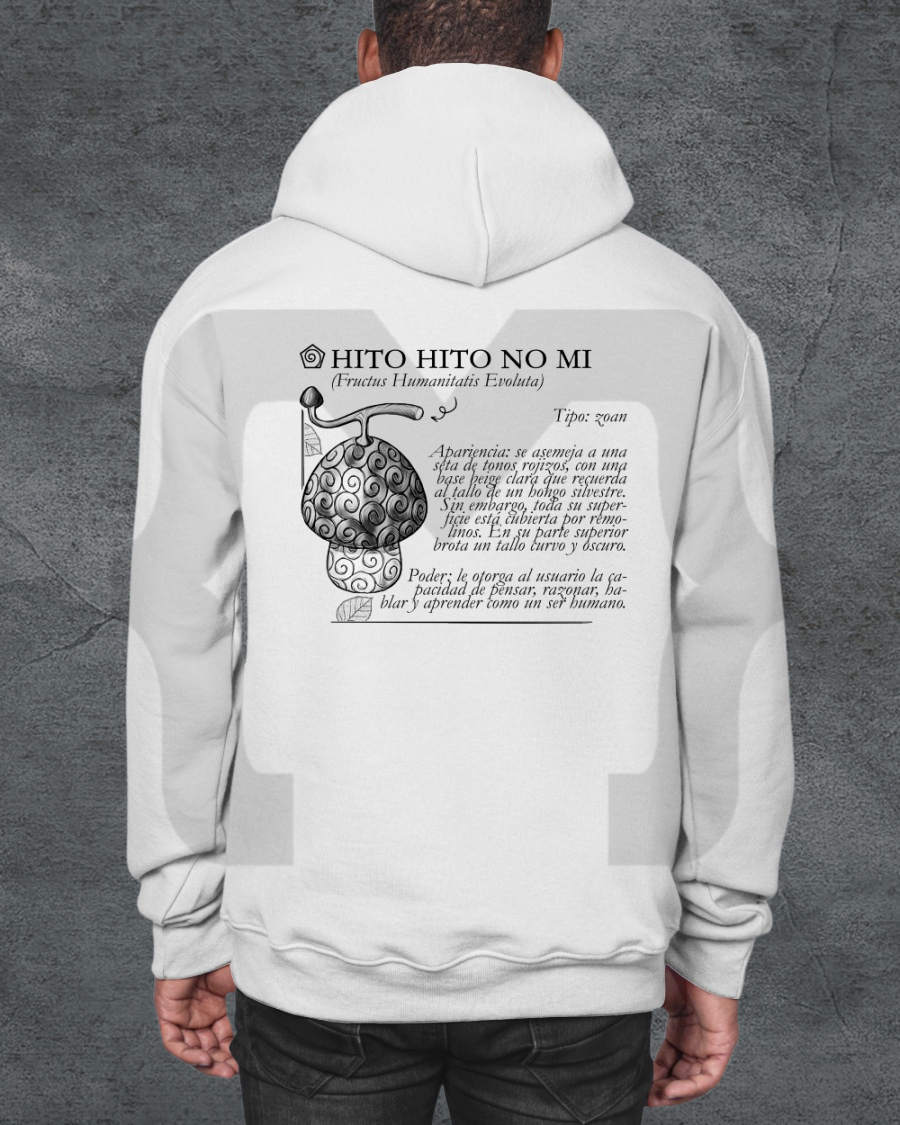 Hoodie Devil Fit "Fruta del Diablo" Hito Hito no mi