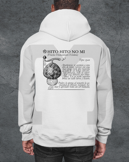 Hoodie Devil Fit "Fruta del Diablo" Hito Hito no mi