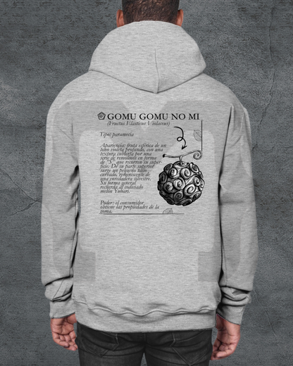 Hoodie Devil Fit "Fruta del Diablo" Gomu Gomu no mi