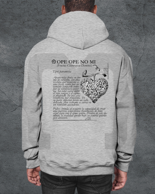 Hoodie Devil Fit "Fruta del Diablo" Ope Ope no mi
