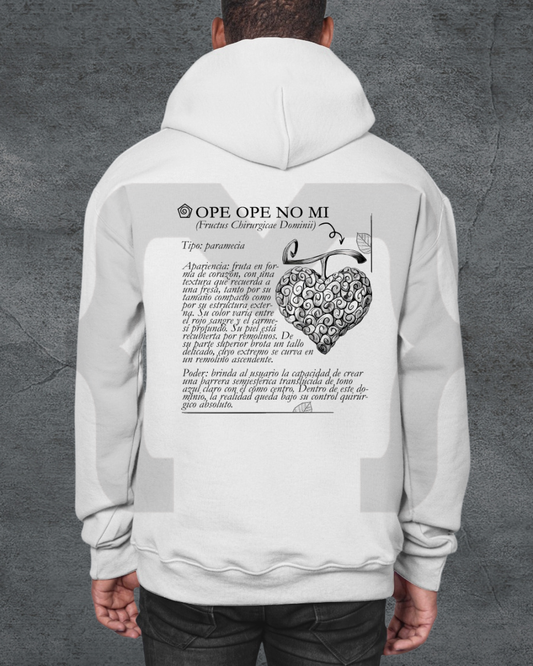 Hoodie Devil Fit "Fruta del Diablo" Ope Ope no mi
