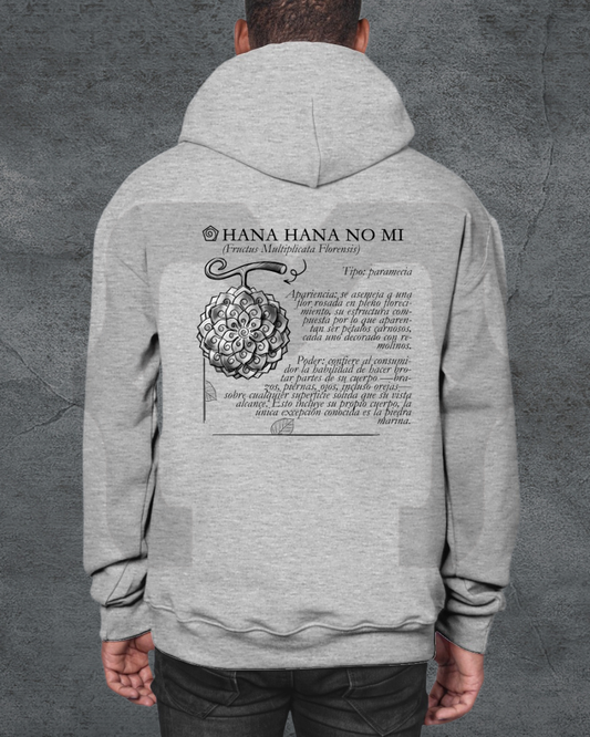Hoodie Devil Fit "Fruta del Diablo" Hana Hana no mi