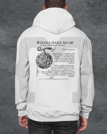 Hoodie Devil Fit "Fruta del Diablo" Hana Hana no mi