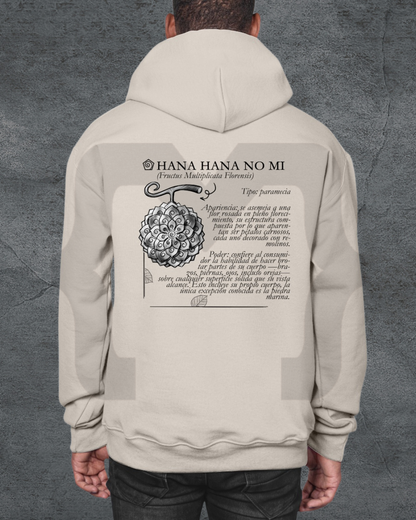 Hoodie Devil Fit "Fruta del Diablo" Hana Hana no mi