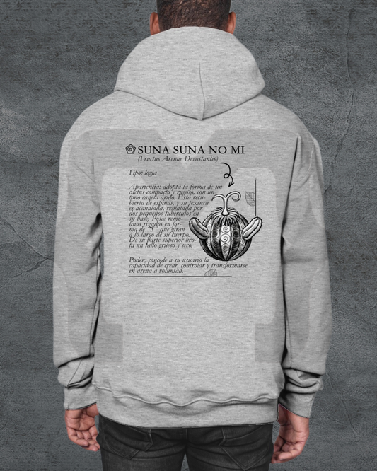 Hoodie Devil Fit "Fruta del Diablo" Suna Suna no mi