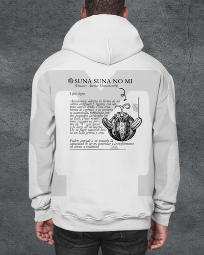 Hoodie Devil Fit "Fruta del Diablo" Suna Suna no mi