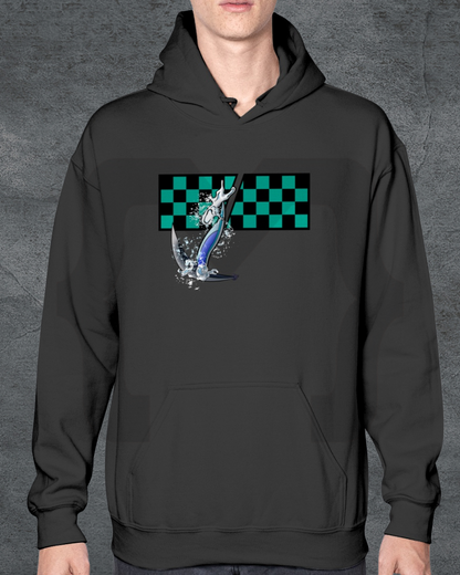 Hoodie Devil Fit "Tanjiro"