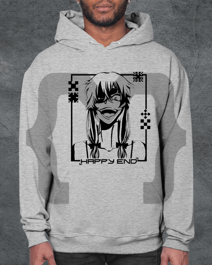 Hoodie Mirai Nikki "Happy End"